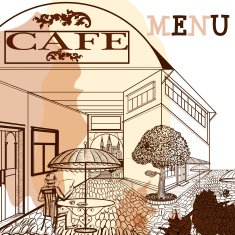 Coffee menu design for cafe