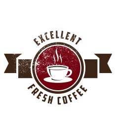 Vintage Coffee Label N93