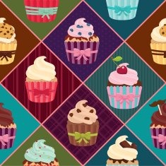 Cupcake Pattern N2