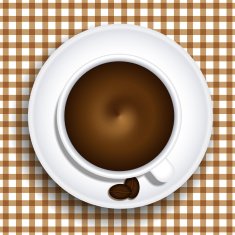 Vector a cup of coffee Eps 10