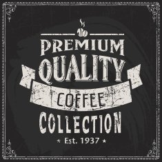 Vintage Coffee Label N101