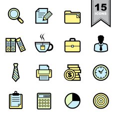 office icons set N32