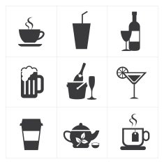 Drinks and Beverages Icon Set N2