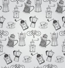 Vintage Hand Drawn Seamless Pattern N5