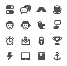 Social Media Icons N54