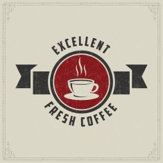 Vintage Coffee Label N107