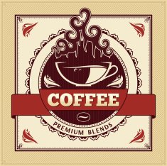 Vintage Coffee Label N112