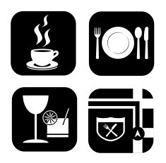 Restaurant icons N15