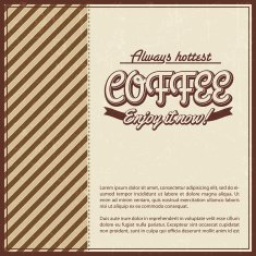 Vintage Card with coffee N18