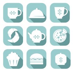 food symbols set N2