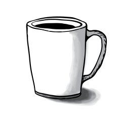 Cup sketch vector illustration N4
