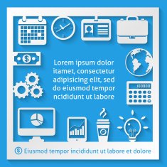 Business paper frame N2