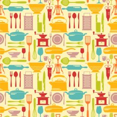 Seamless kitchen background N7