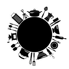 Vector Kitchen Icons Set
