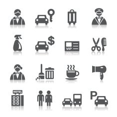 Hotel icons N21