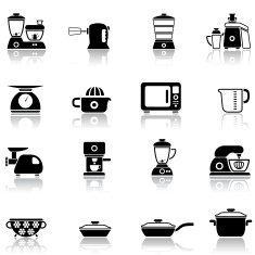 kitchen icons set N7