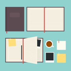 Flat notebook set N3