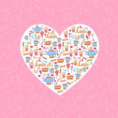 Tea party background N9