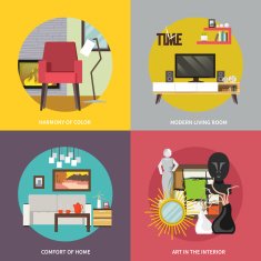 Living Room Furniture Set