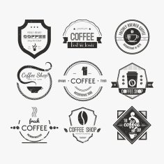 Coffee Shop Logo Collection N4