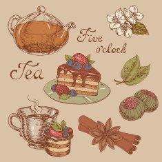 tea set elements