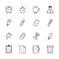 Business and Office icons N114