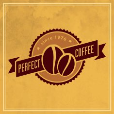 Vintage Coffee Label N124