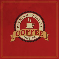 Vintage Coffee Label N126