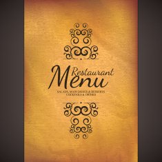 Restaurant menu design N114