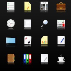 Business and Office icons N115