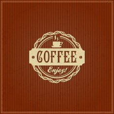 Vintage Card with coffee N23