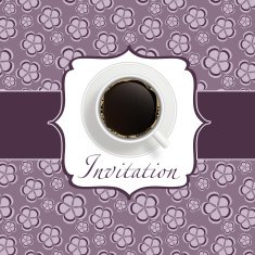 coffee invitation background N8