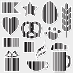 Bar codes set