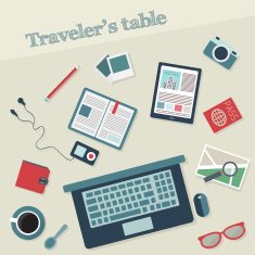 Travelers workspace flat set N2
