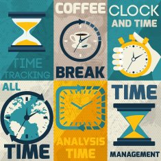 Time management poster free image download