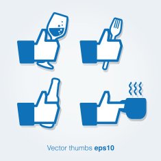 Restaurant thumbs up!