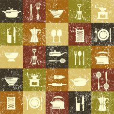 Seamless kitchen background N8