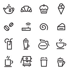 Caf&eacute; Icons N2