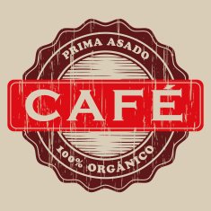 Vintage Caf&eacute; Label (Spanish) N6