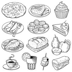 Vector Food Illustrations