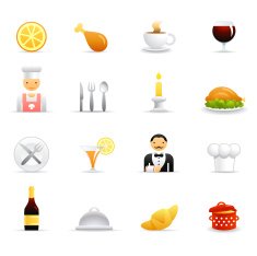 Color Icons - Restaurant