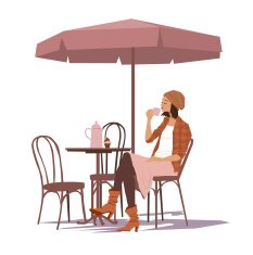 Girls in cafe N2