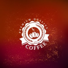 Vintage Coffee Label N136
