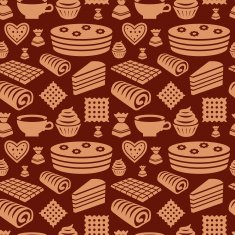 confectionery seamless pattern N2