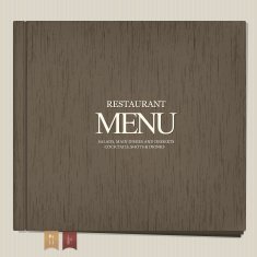 Restaurant menu design N132