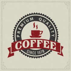 Vintage Coffee Label N138