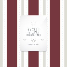 Restaurant menu design N135