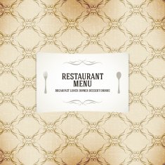Restaurant menu design N137