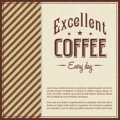 Vintage Card with coffee N30