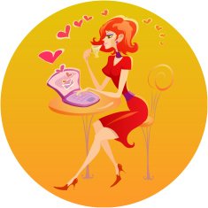 Girl with a laptop N8